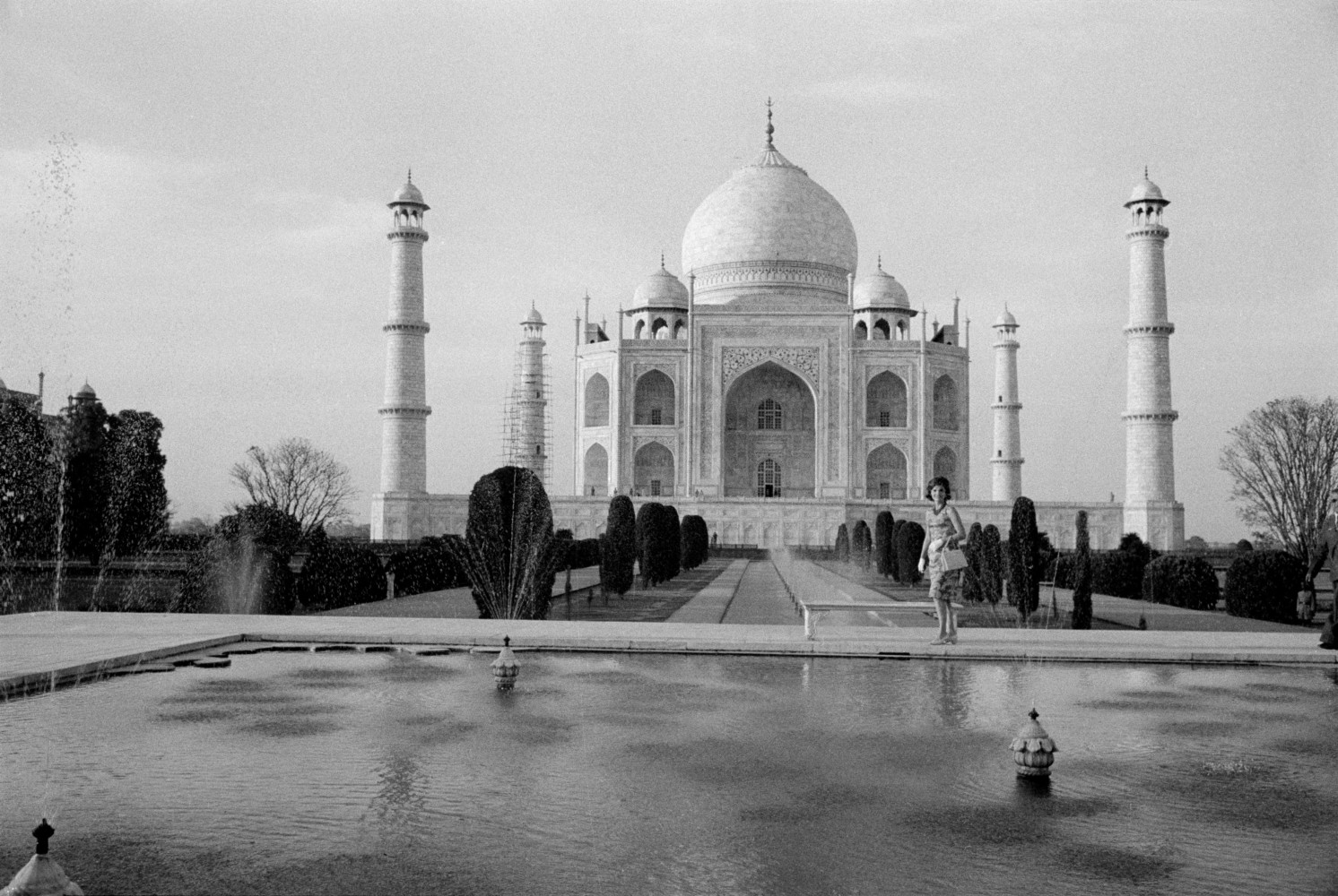 India Agra Mrs Kennedy Visiting The Taj Mahal Magnum Photos